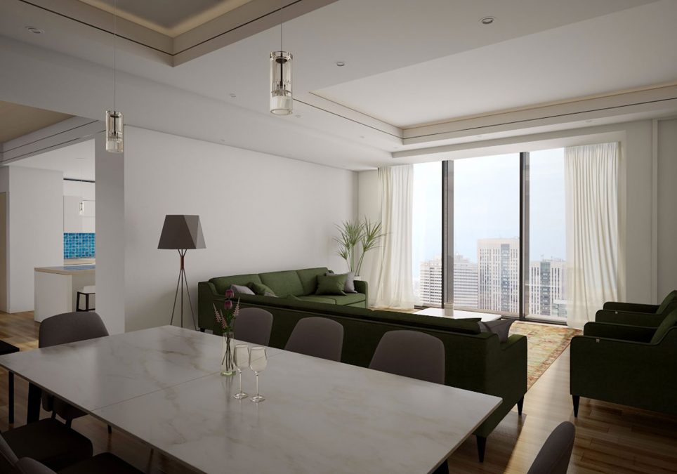 Architecture - cedrus - interior - building - saadat abad