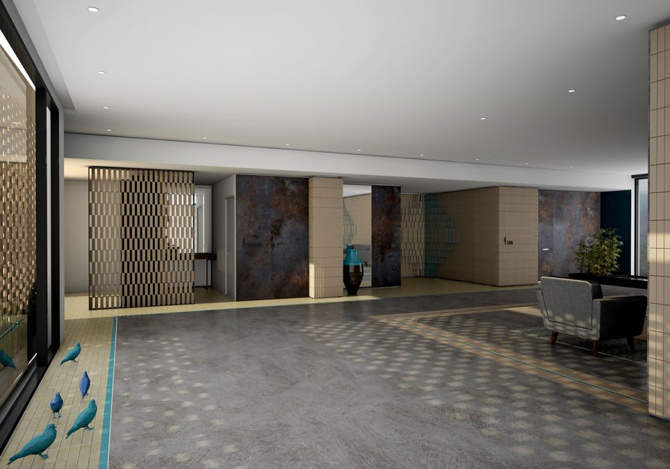 Architecture - cedrus - interior - building - saadat abad