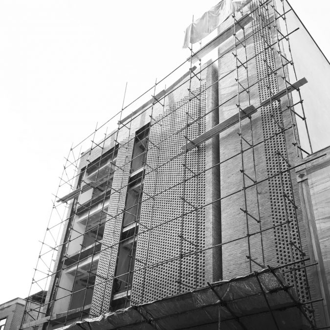 Architecture - cedrus - facade - building - underconstruction